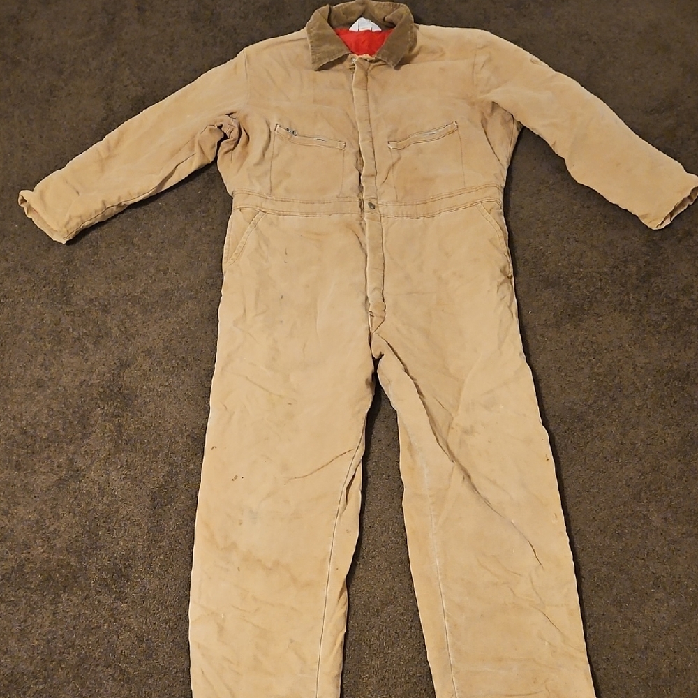 Men's Tan Coverall Jacket